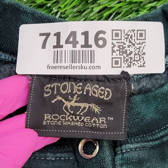 Vintage Native-American Cardigan Womens Large 23x21 Green - Picture 8 of 14